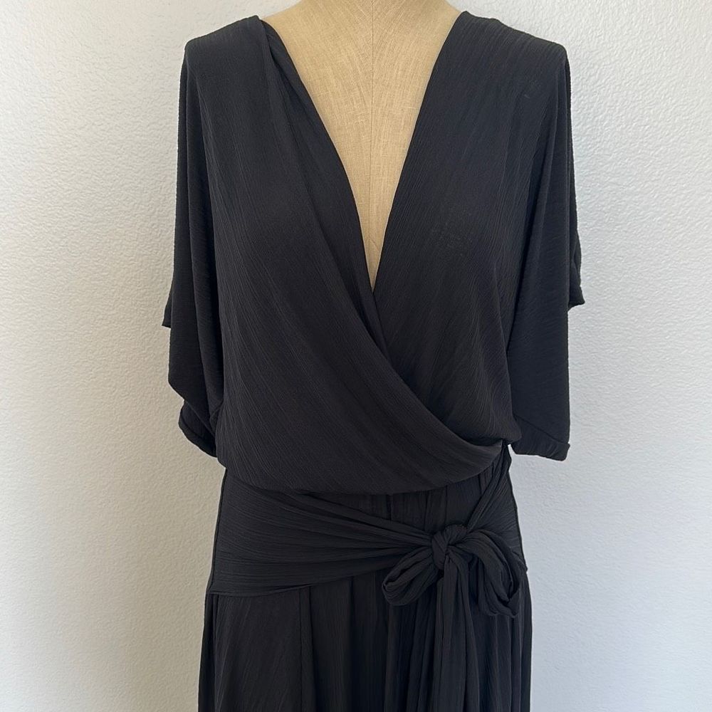 Free People Kauai Midi Beach Dress in Black Size XS - Picture 4 of 8